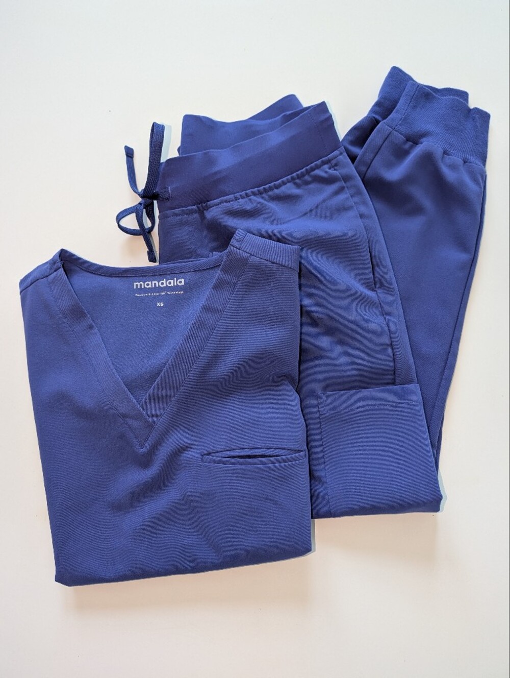 Mandala Scrub Set- Periwinkle